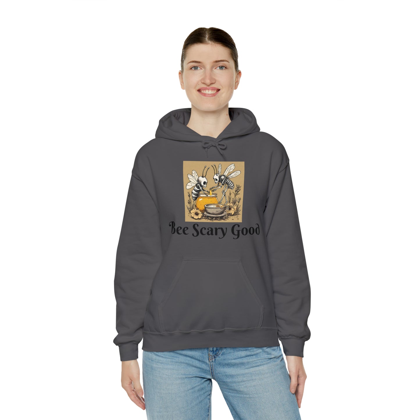 Bee Scary Good Unisex Heavy Blend™ Hooded Sweatshirt