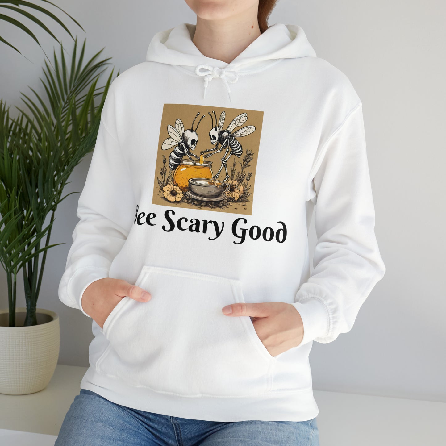 Bee Scary Good Unisex Heavy Blend™ Hooded Sweatshirt