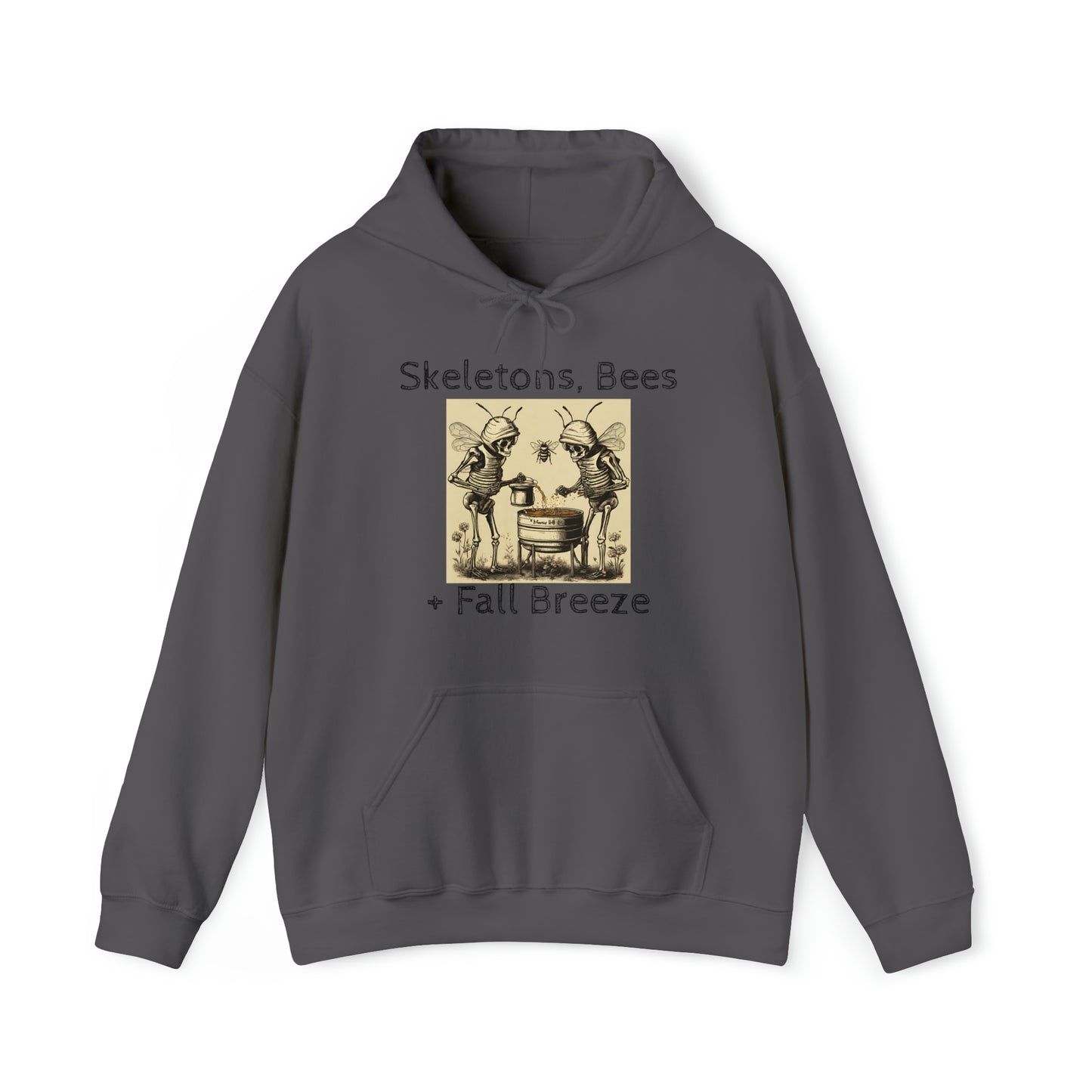 Skeletons, Bees + Fall Breeze Unisex Heavy Blend™ Hooded Sweatshirt