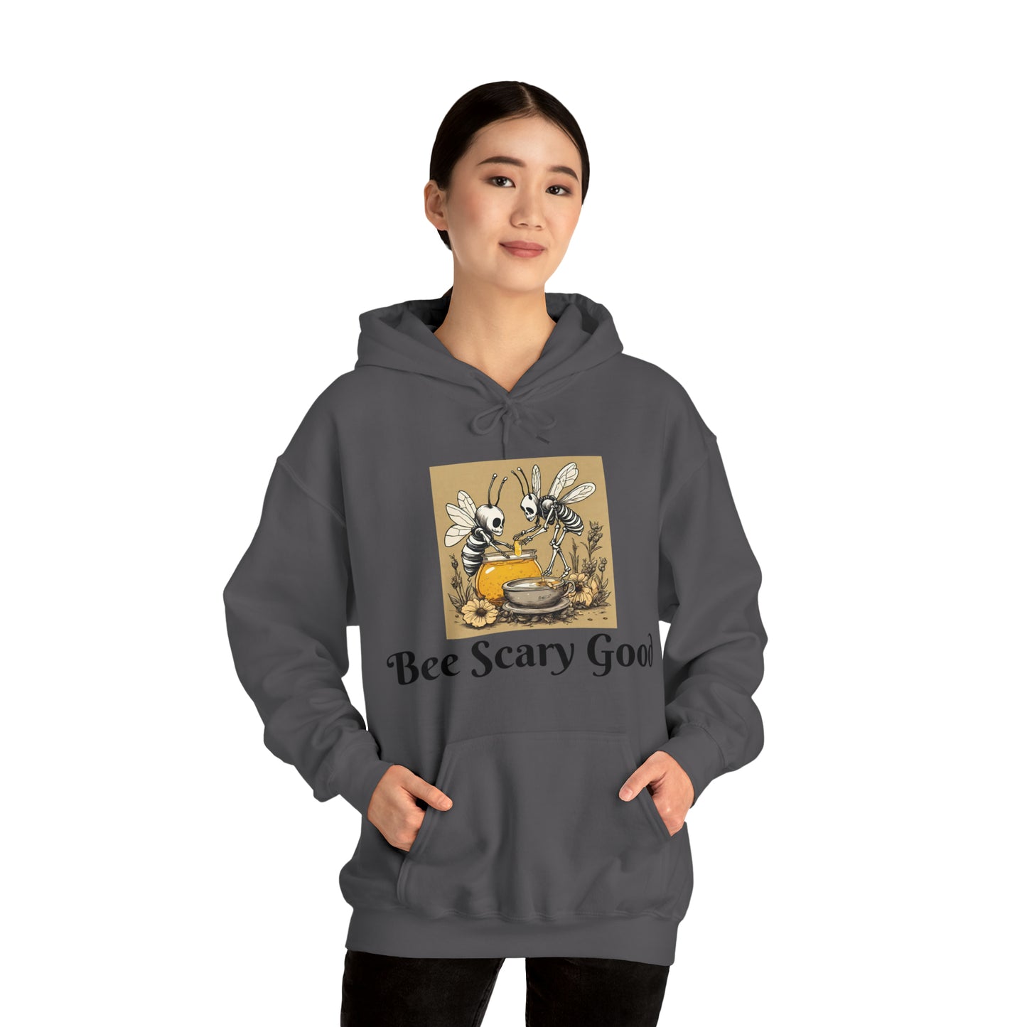 Bee Scary Good Unisex Heavy Blend™ Hooded Sweatshirt