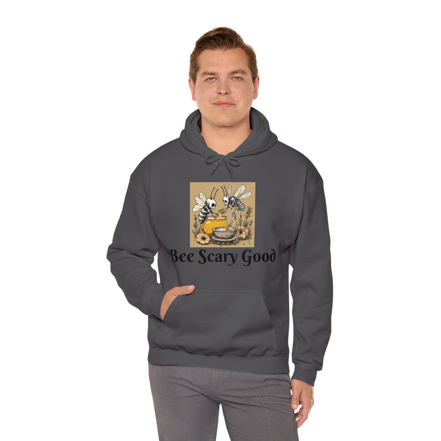 Bee Scary Good Unisex Heavy Blend™ Hooded Sweatshirt