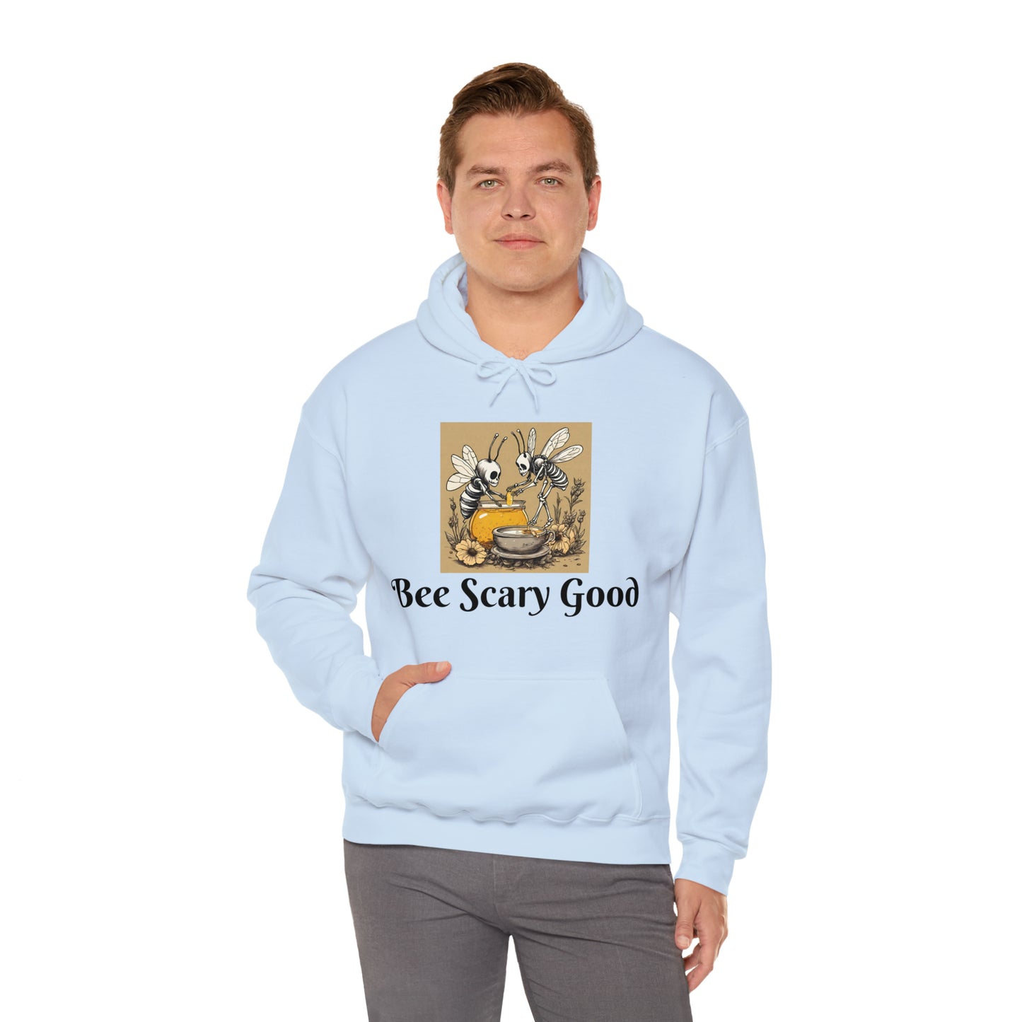 Bee Scary Good Unisex Heavy Blend™ Hooded Sweatshirt