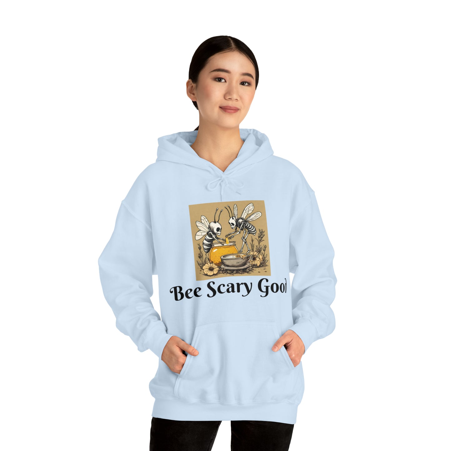 Bee Scary Good Unisex Heavy Blend™ Hooded Sweatshirt