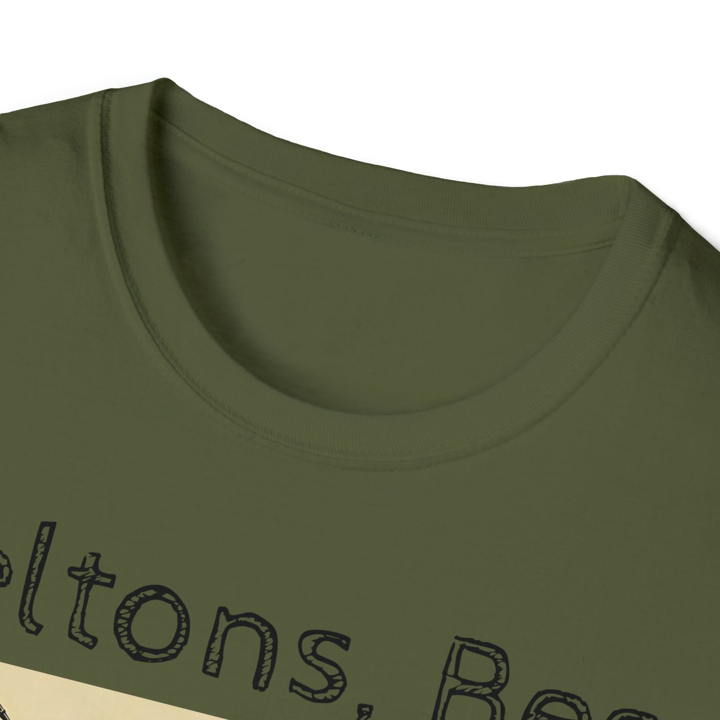 Skeletons, Bees + Fall Breeze Unisex Softstyle T-Shirt