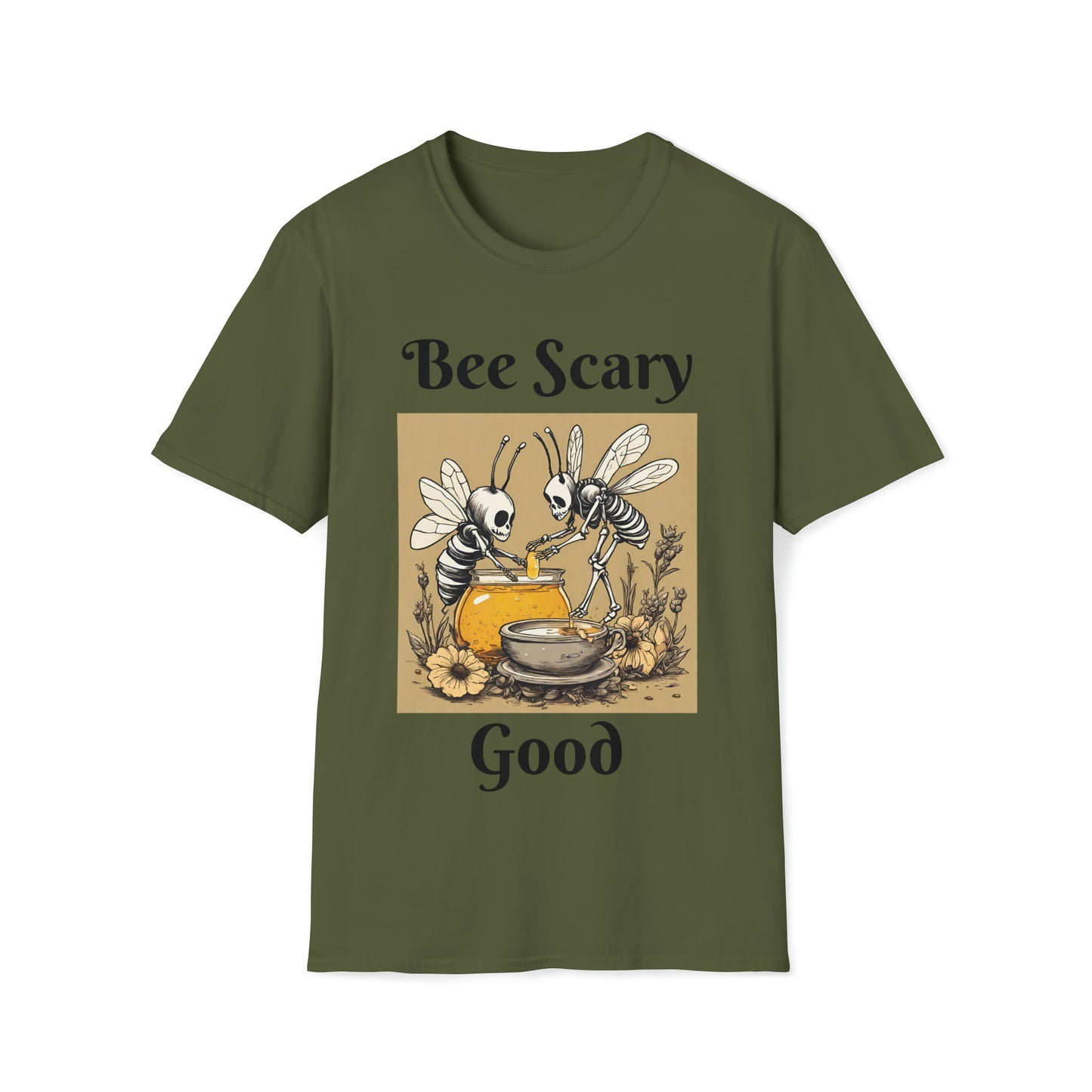 Bee Scary Good Unisex Softstyle T-Shirt