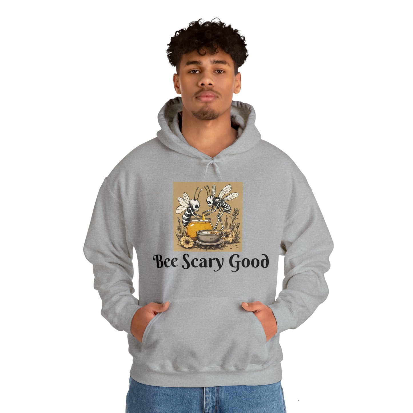 Bee Scary Good Unisex Heavy Blend™ Hooded Sweatshirt