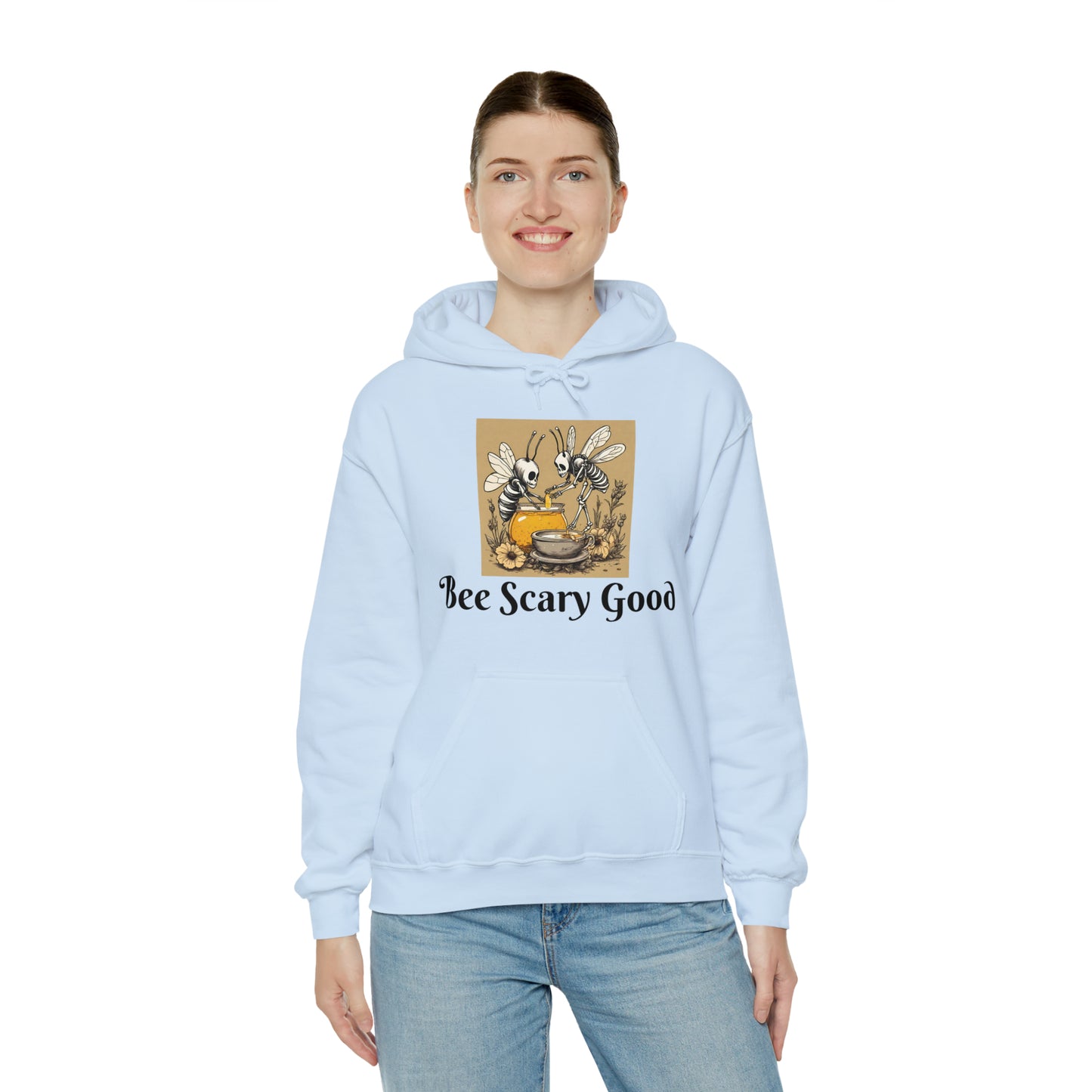 Bee Scary Good Unisex Heavy Blend™ Hooded Sweatshirt