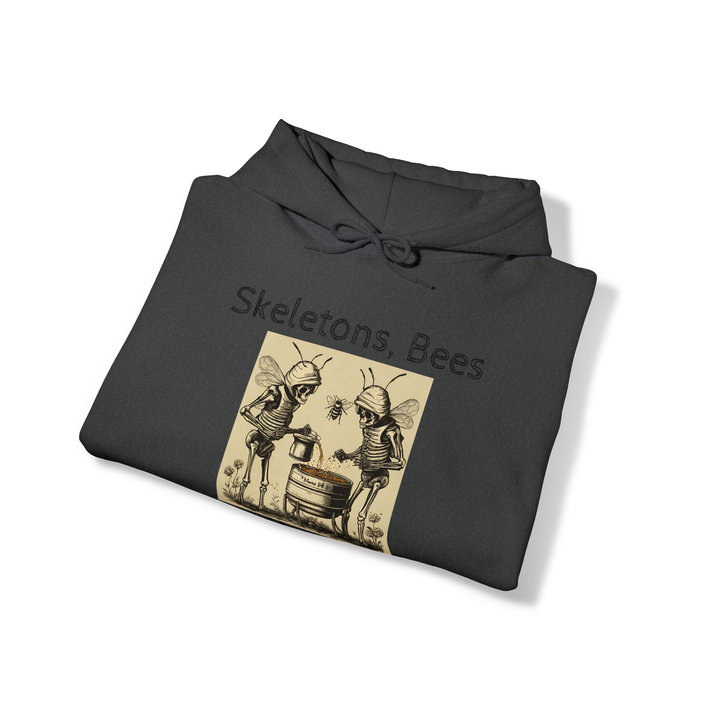 Skeletons, Bees + Fall Breeze Unisex Heavy Blend™ Hooded Sweatshirt
