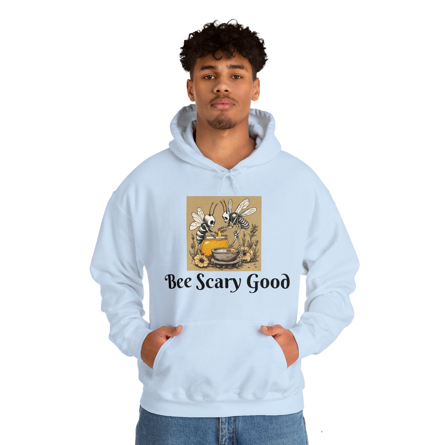 Bee Scary Good Unisex Heavy Blend™ Hooded Sweatshirt