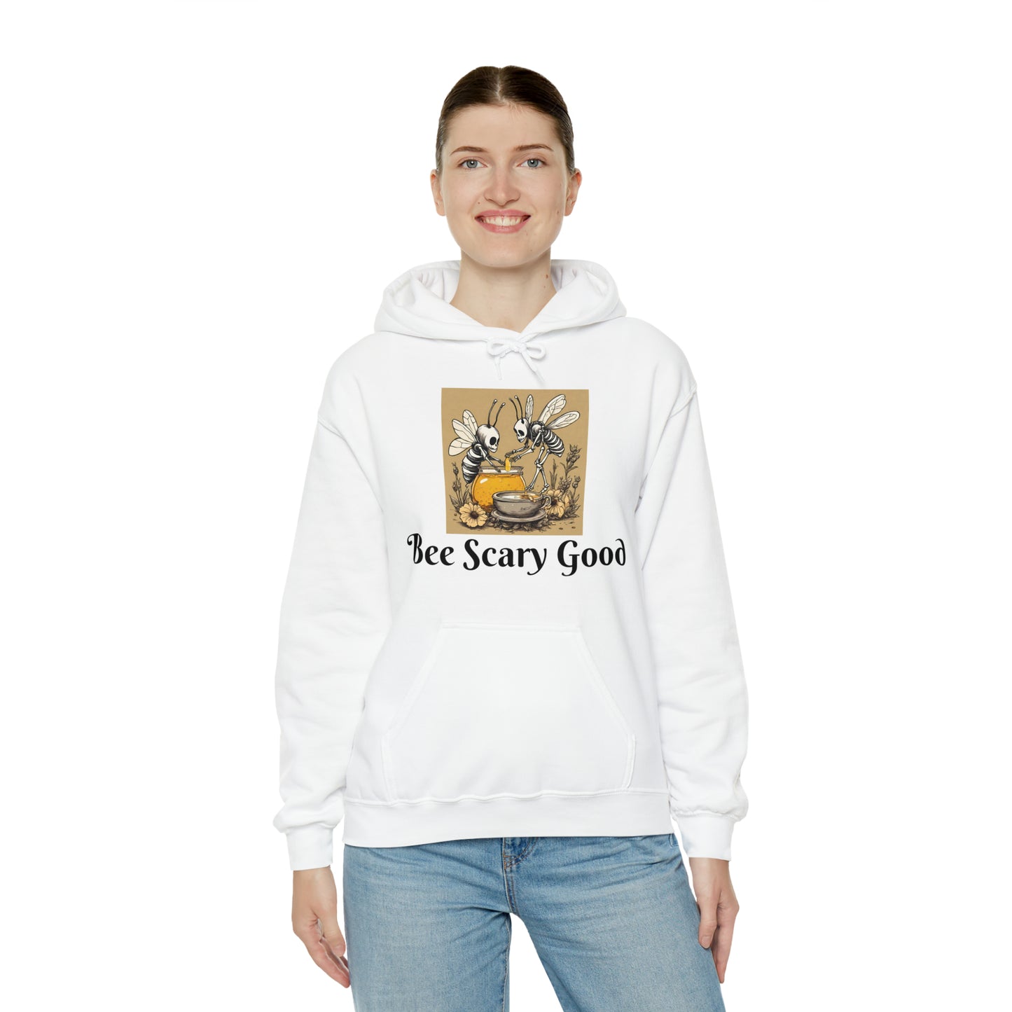 Bee Scary Good Unisex Heavy Blend™ Hooded Sweatshirt